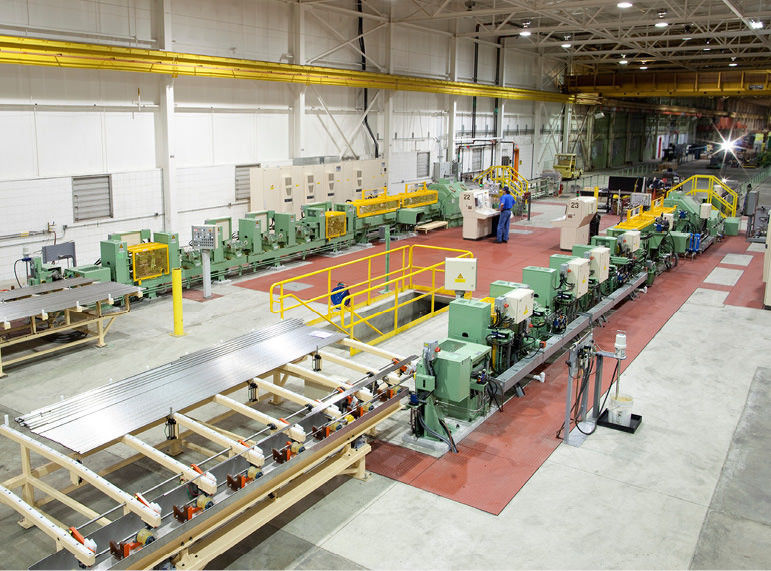 نظام تحكم PLC لطريقة الدرفلة المستمرة لمصنع الأنابيب الباردة لإنتاج الأنابيب الملحومة بسلاسة مع إدارة العمليات