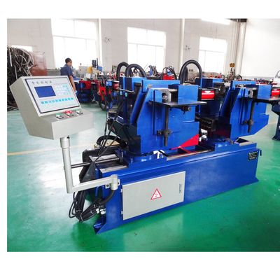 7.5kw التلقائي أنبوب الأنابيب المعدنية نهاية الحد من تقلص تشكيل آلة